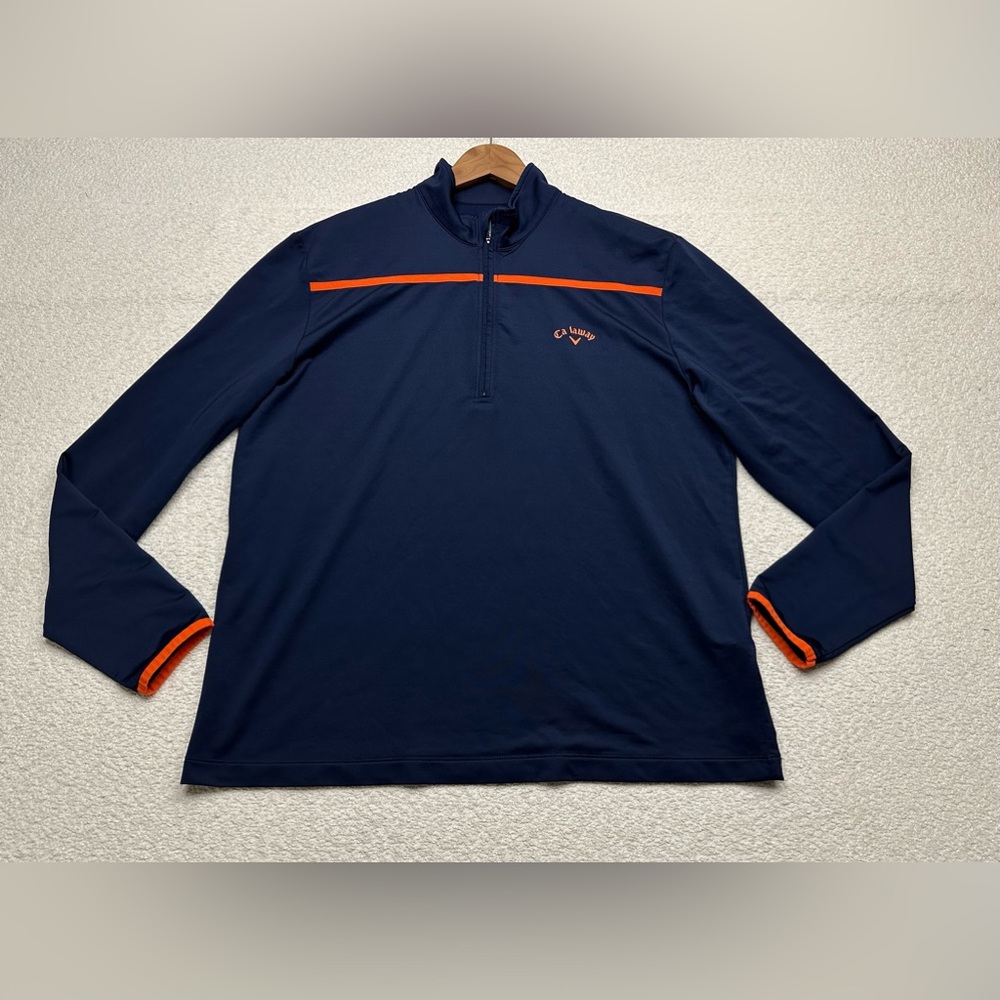 Callaway Navy and Orange Sweatshirt